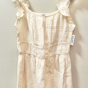 Old Navy Light Cream Casual  Dress